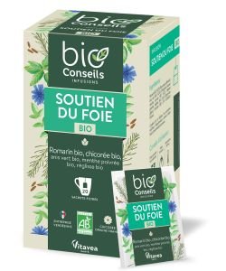 Infusion Soutien du foie BIO, 20 sachets